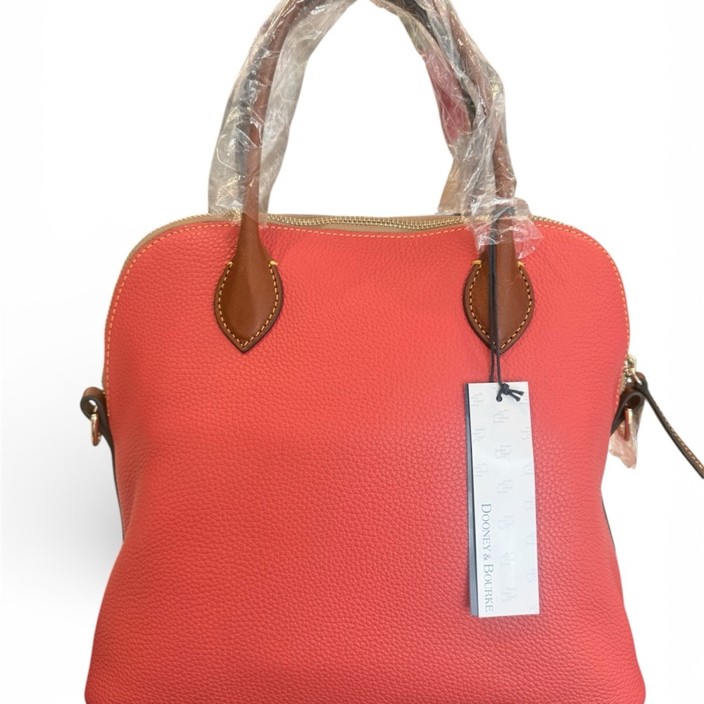 Dooney & Bourke large pebble grain dome satchel - Picture 3 of 7